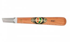 Нож для резьбы по дереву с прямым клинком, трехсторонним лезвием Kirschen | Официальный дистрибьютор Logosol