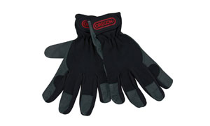Перчатки защитные кожаные Oregon с тканью | Официальный дистрибьютор Logosol