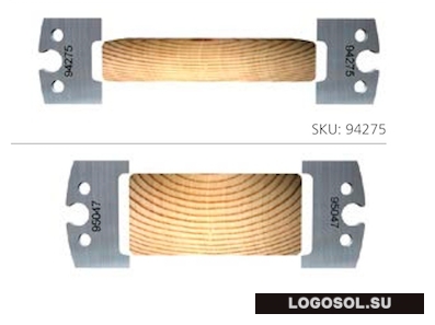 Строгальные ножи для балок и опалубки (комплекты по 1, 2 шт.) | Официальный дистрибьютор Logosol