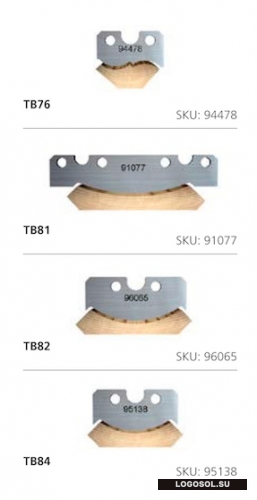 Строгальные ножи для карниза (комплекты по 1, 2, 3 шт.) | Официальный дистрибьютор Logosol