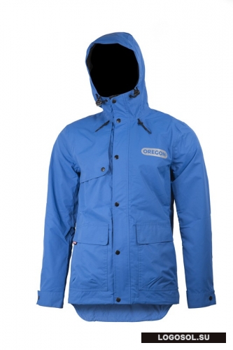 Куртка с защитой от ветра и дождя Oregon голубая | Официальный дистрибьютор Logosol