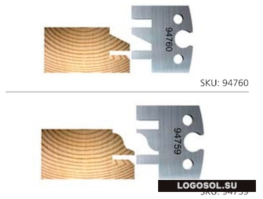 Строгальные ножи для дверного профиля | Официальный дистрибьютор Logosol