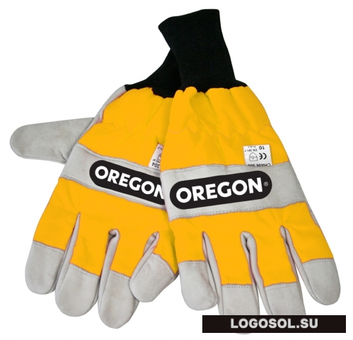 Перчатки защитные Oregon с защитой от пропила | Официальный дистрибьютор Logosol