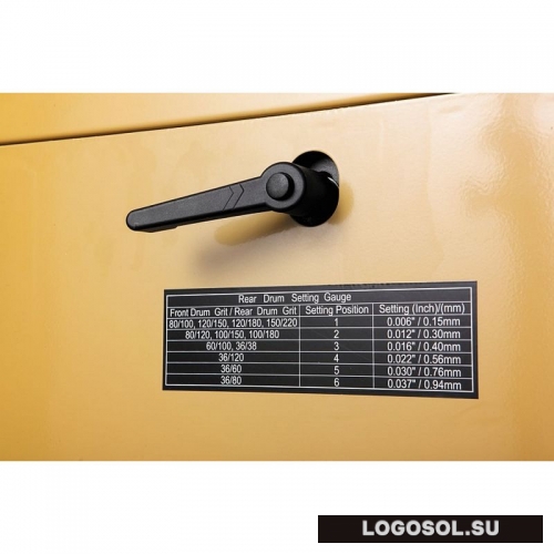 Двухбарабанный шлифовально-калибровальный станок Powermatic DDS-237 | Официальный дистрибьютор Logosol